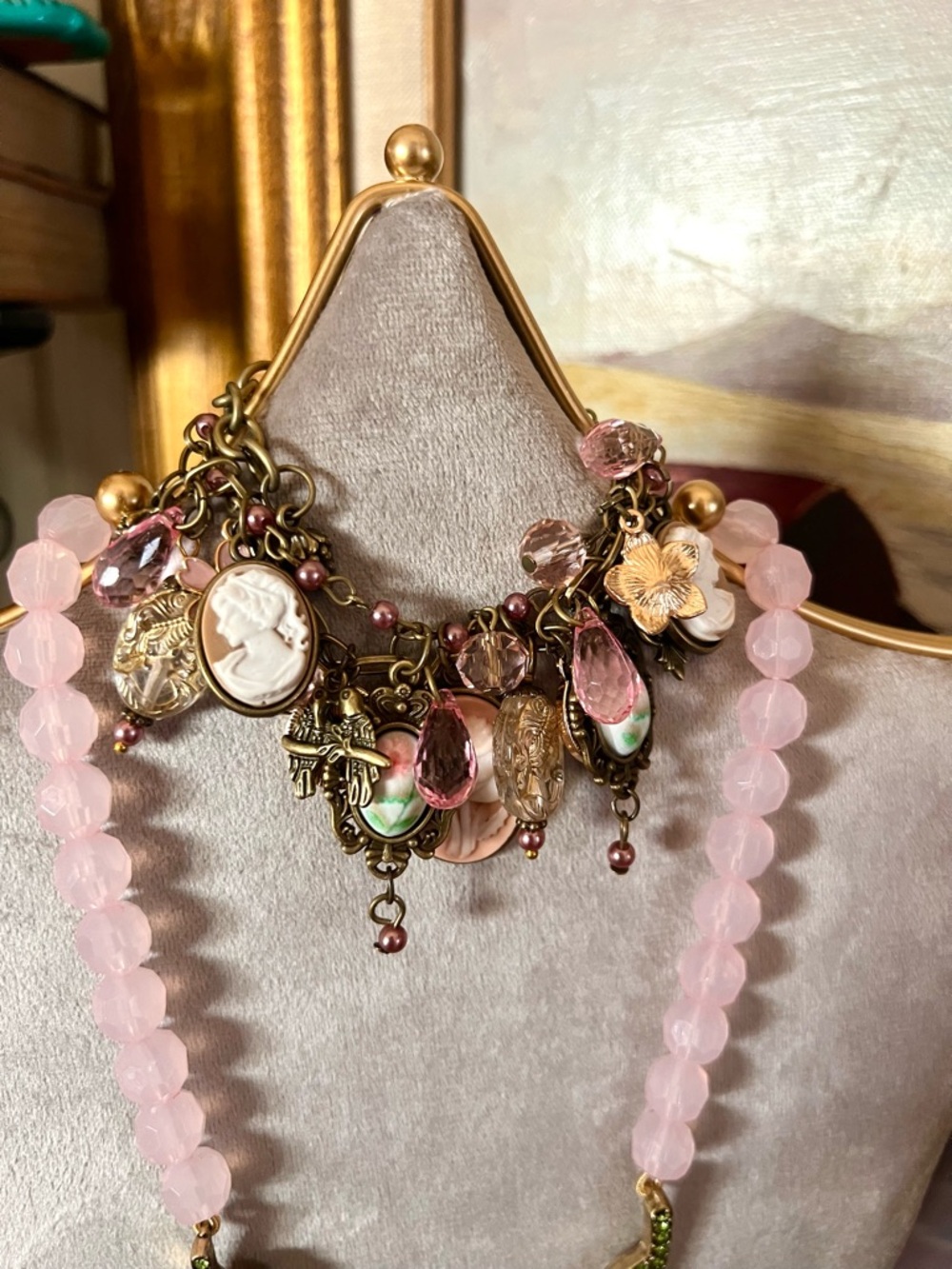 New! The “Antoninette” Cameos Charm Cottagecore Bracelet